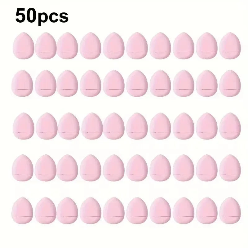 5/10Pcs Mini Finger Puff Foundation Small Air Cushion Powder Sponge Face Concealer BB Cream Cosmetic Applicator Makeup Tools